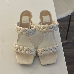 Dolce Vita Ivory Paily Heels size 6.5